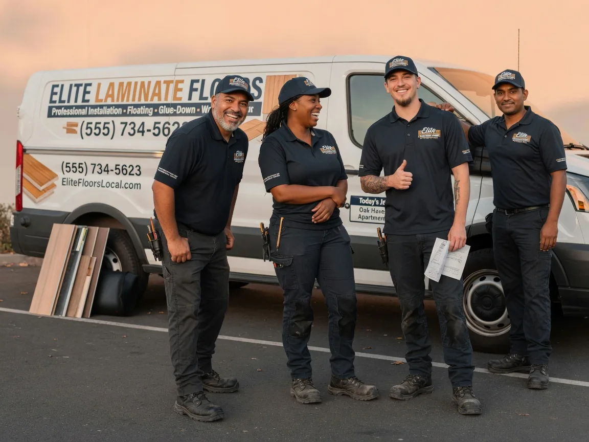Laminate flooring installation company in Minden, IA
